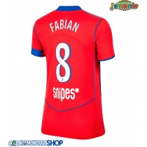 Maglie da calcio Paris Saint-Germain Fabian Ruiz #8 Terza Maglia Femminile 2025-26 Manica Corta